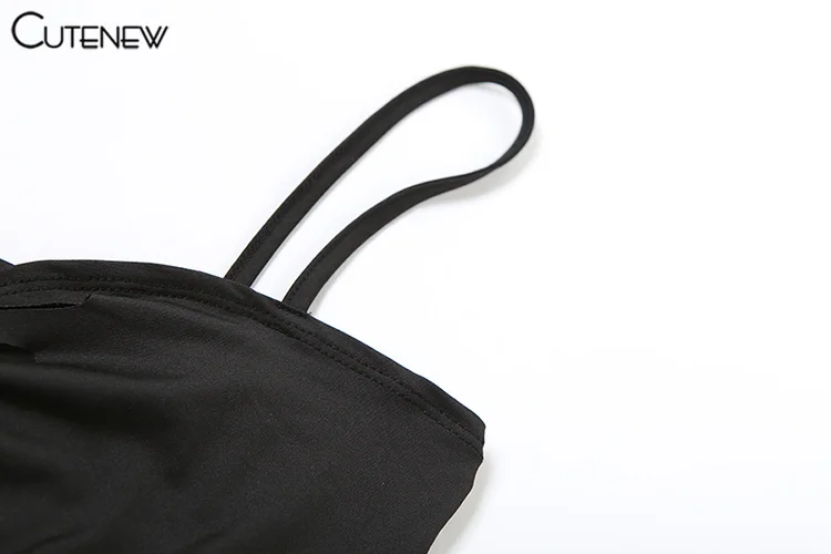Ruched Sexy Camis Women Attractive Metal Rings Chic Cut Out Shape Low Neck Backless Skinny Solid Tanks Mujer Club Tops