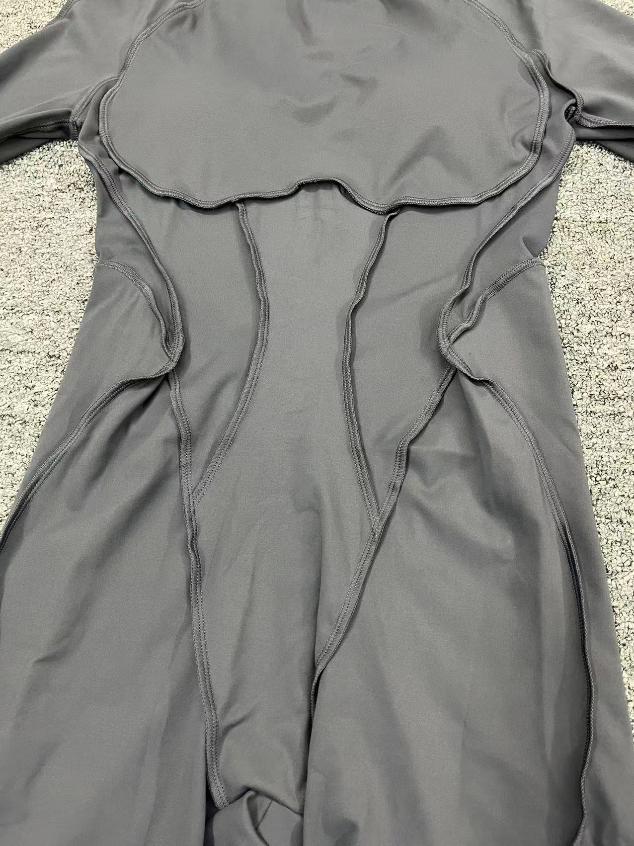 Three Dimensional Beauty Sports Yoga Jumpsuit One Piece Tight Short Sleeve Hollow Out Cutout out Beauty Back Jumpsuit Women Fitness Clothes
