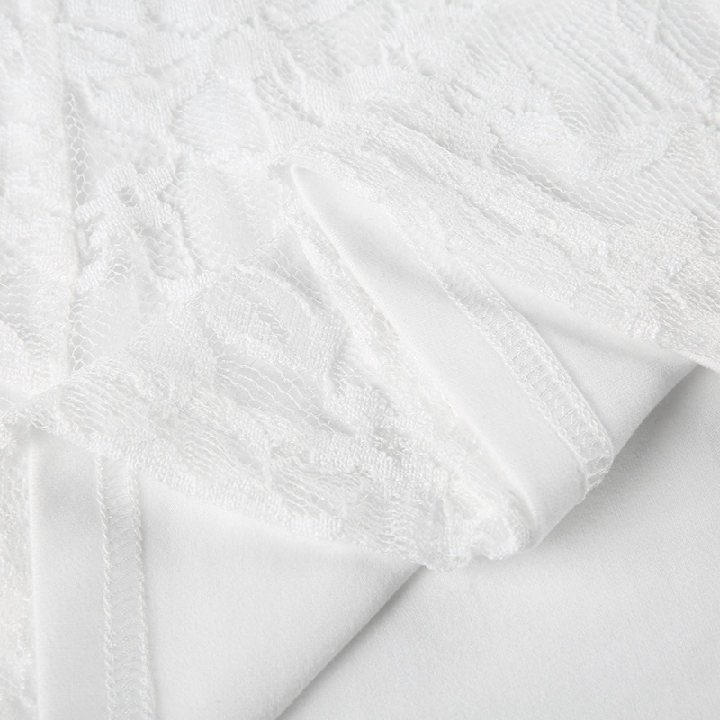 Hollow Out Cutout Slim Fit Hip Lace Maxi Dress See through Sexy off Shoulder Dress Women