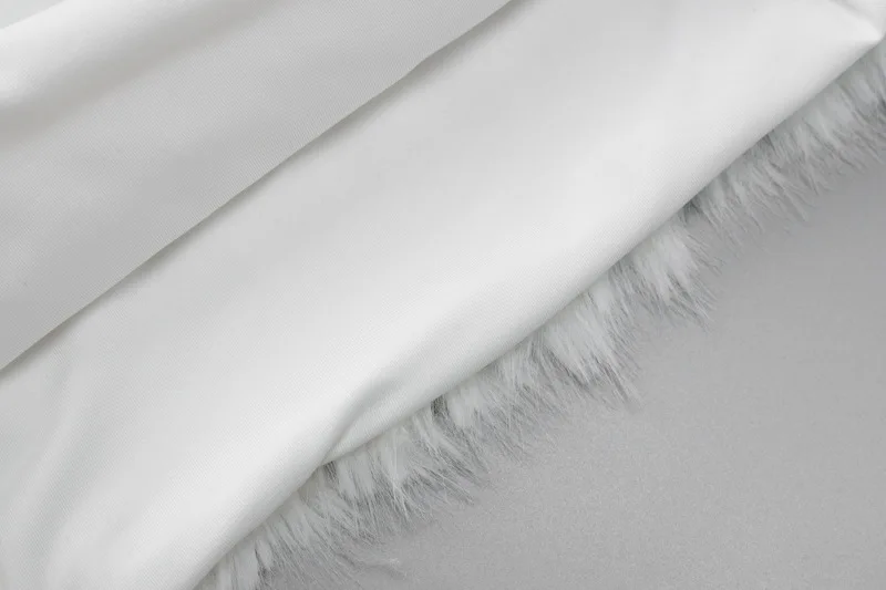 Splice Feather Skirt 2 Piece Sets Womens Outfits Sexy Off Shoulder Strapless Tube Tops 2025 New Warm Skirts Sets Women