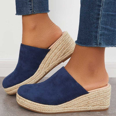 blue sandals
