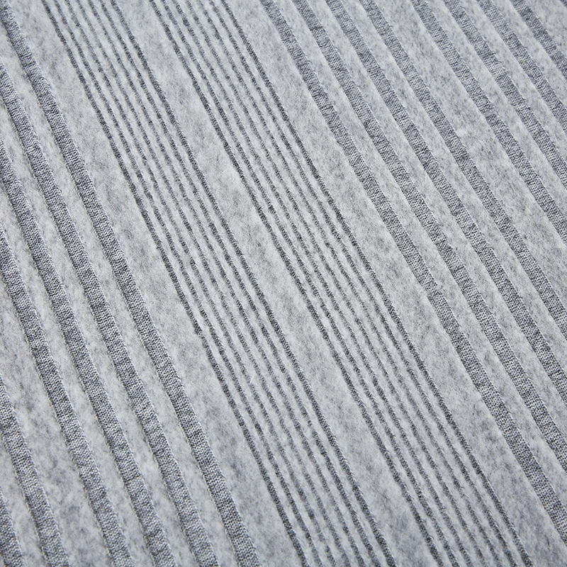 Gray Zip Up Knitted Hooded Jackets Women Pockets Details Solid Simple Basic Minimalist Slim Long Sleeve Hoodies Knitwear