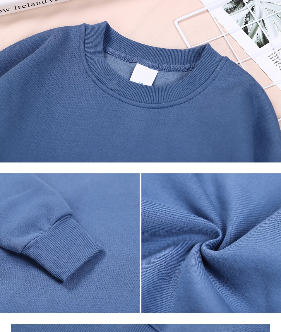 Witches Brew Coffee Letter Printing Simple Solid Color Letter Printing Womens Sweatshirts Long Sleeves Warm Pullover Clothes