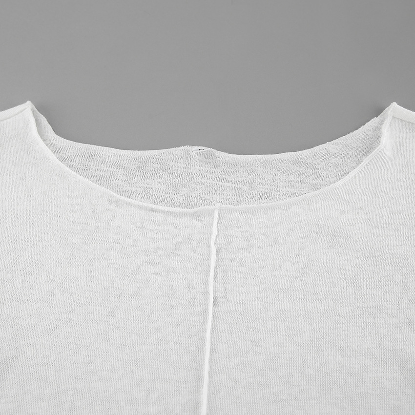 Inner Wear Solid Color round Neck Pullover Long Sleeve T shirt Women Top