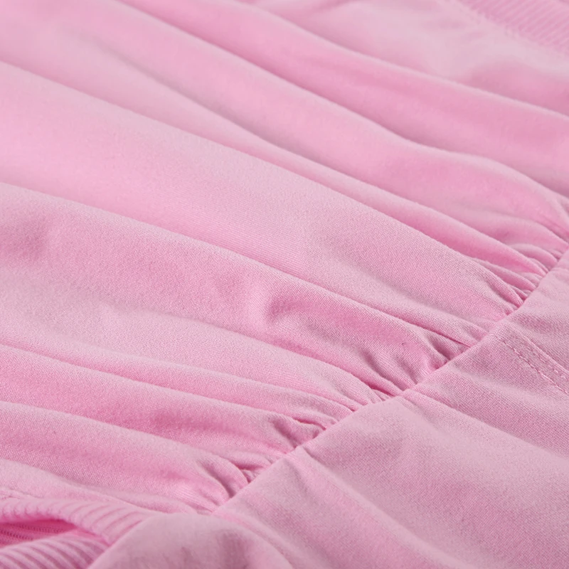 Hollow Out Back Sleeveless Boho Blouse Rompers Womens O Neck Solid Simple Casual Summer Vacation Beach Playsuits Pink