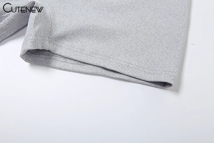 Casual Ribbed Women Playsuits Fashion Solid Autumn Full Sleeve Crew Neck Stretch Slim Rompers Female Gym Track One Piece