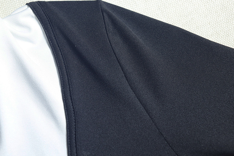 Elegant Women Clothing Sexy Tight Slimming Long Jumpsuit Long Sleeve Zipper White U Shaped Collar Jumpsuit