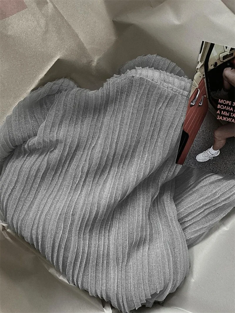 See Through Long Skirt For Women High Waist Sexy Hollow Out Skirts Womens Club Fashion Party Hot Girls Faldas De Mujer