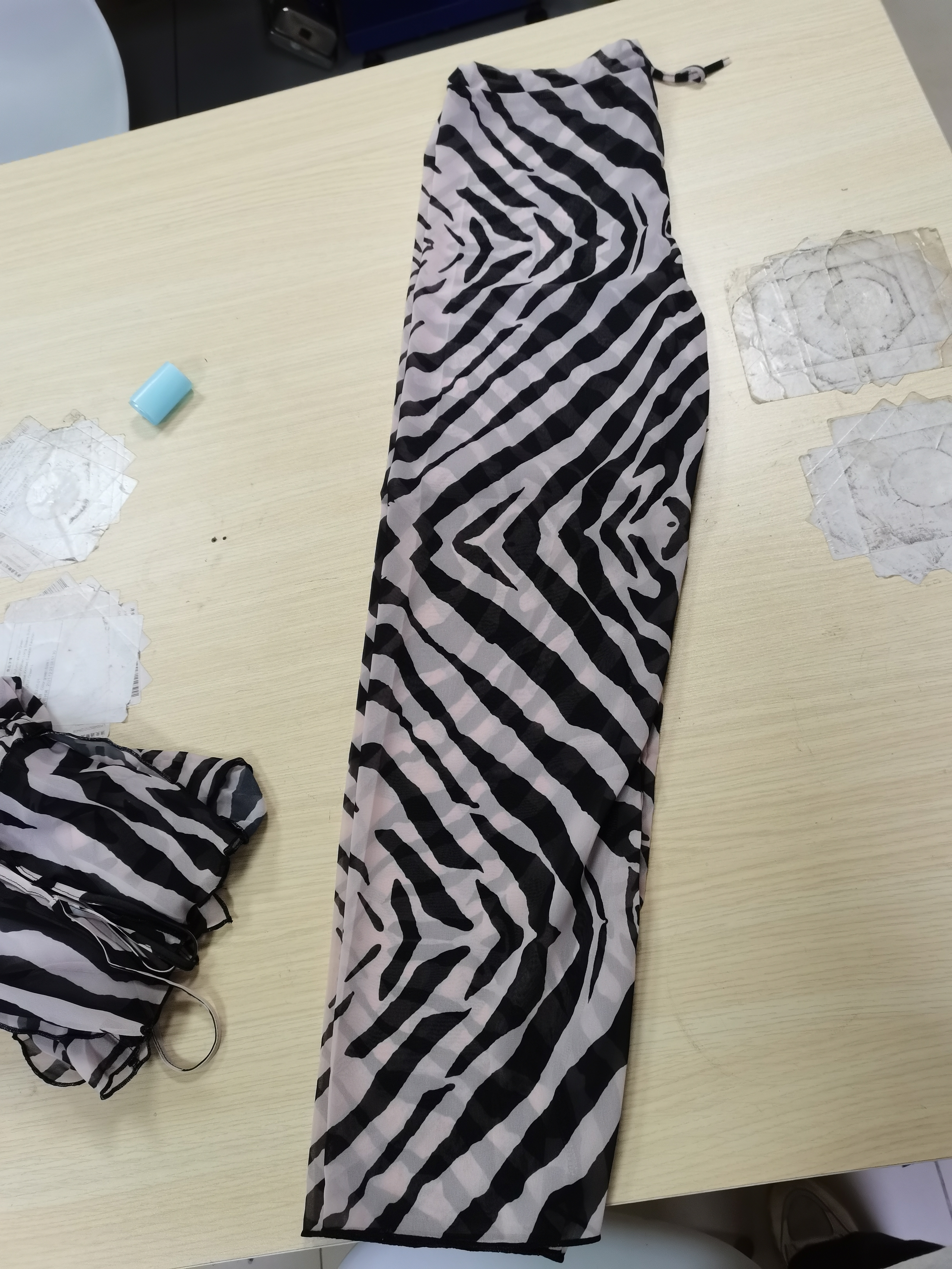 Women Clothing Sexy Drawstring Printed Long Sleeve Shirt Top Casual Bandage Two Piece Pants