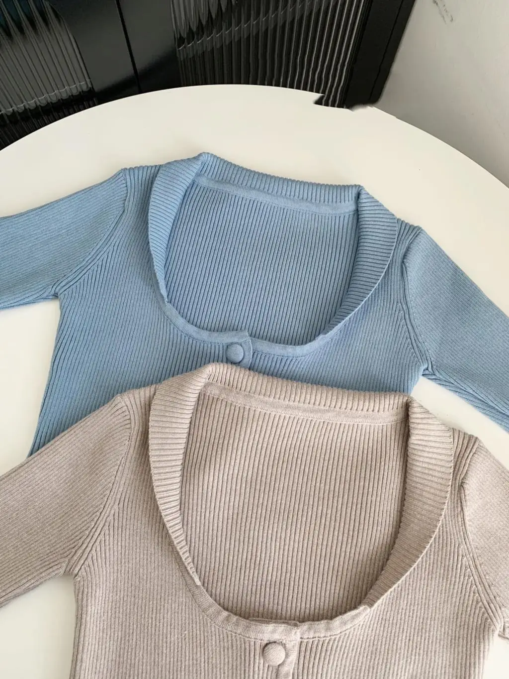 Solid Knitted Suit 3 Piece Set Woman Y2k Cropped Patchwork Vest + Slim Cardigan + Mini Pleated Skirt Autumn Korean Chic Outfits