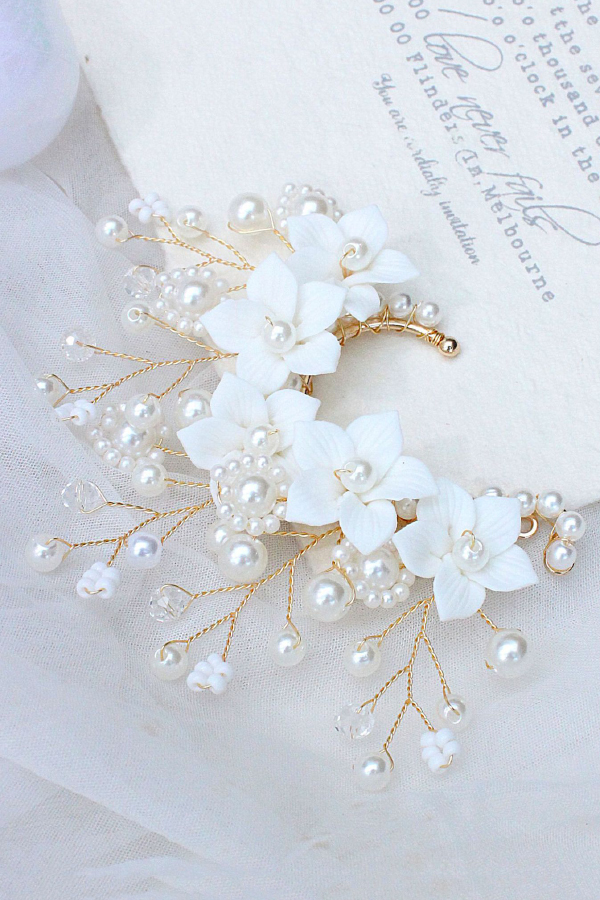 Exquisite Branch Beaded Fairy Earrings