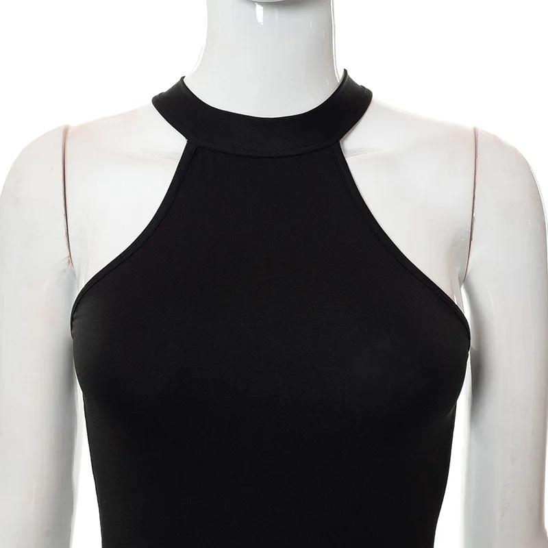 Black Dresses For Women Y2k Clothes Long Tassels Vestidos De Mujer O-neck Sleeveless Sexi Night Dress Hot Club Outfit Streetwear