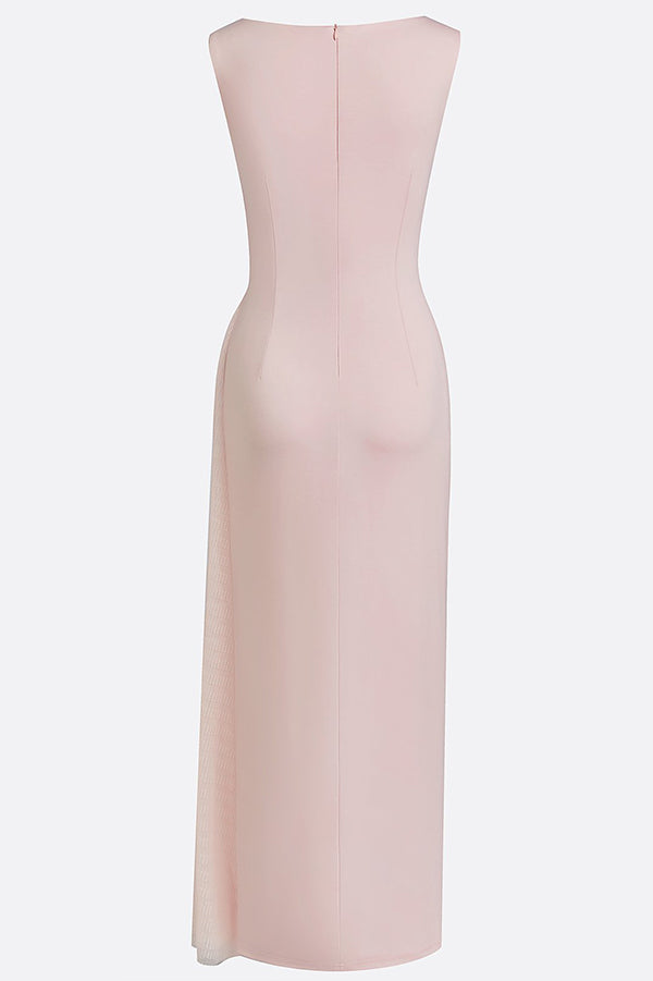 Aurelia Elegant Asymmetric Pleated Dress