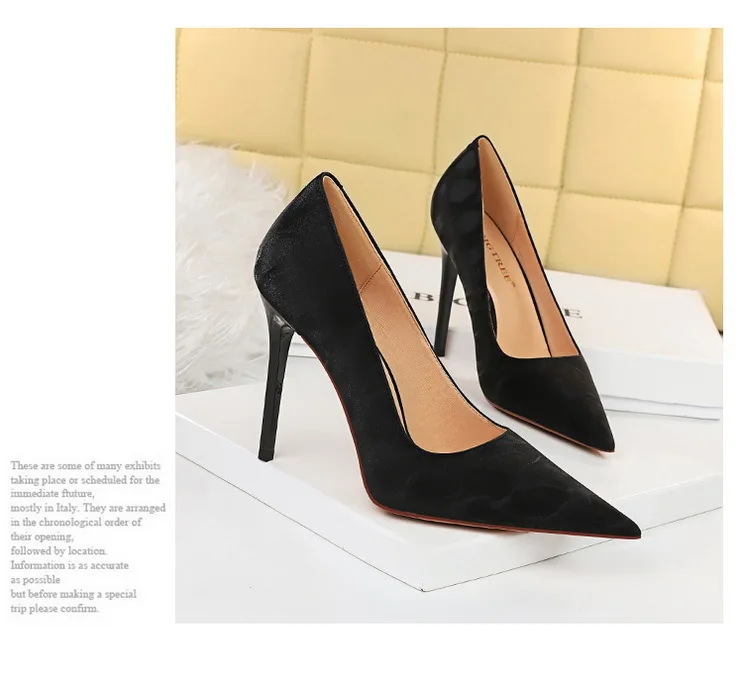 Shoes Retro Women Pumps Pointed Toe Stiletto High Heels Women's Sexy Nightclub Shoes New Heels Shoes Female Pumps