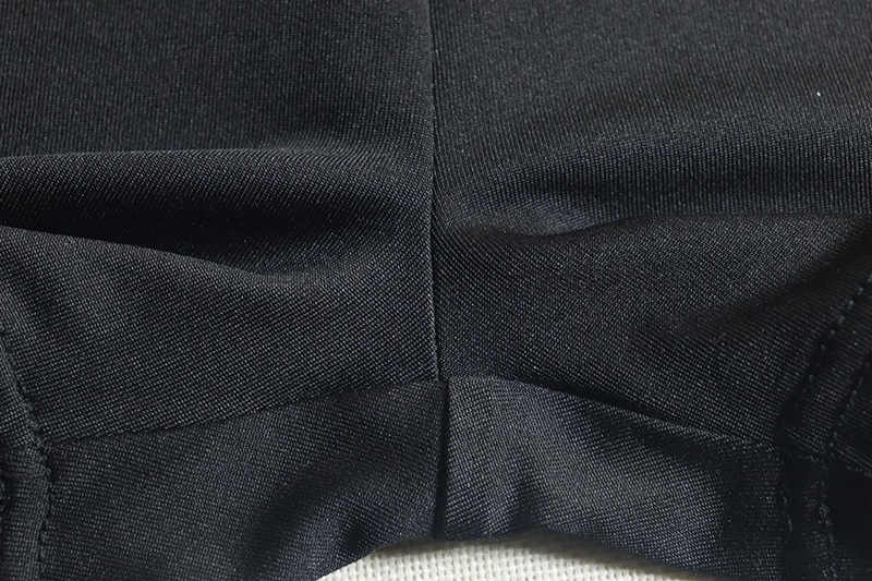 Elegant Women Black White Contrast Color Fit Tube Top Jumpsuit Oblique off Shoulder Raglan Sleeve Jumpsuit