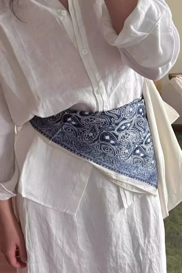 Bohemian Style Triangular Scarf Belt