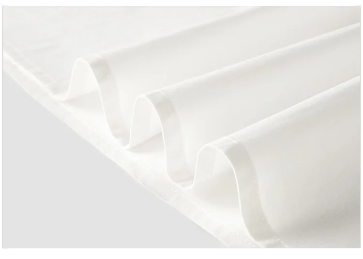 Dress Women Pure Cotton Puff Sleeves Dress Summer New Color-Block Large Lapel Mid-Length Dress College Style