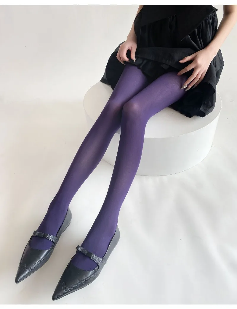 Tights Women Leggings Bodycon Sexy Red See Through Lingerie Femme Pantyhose Summer New Slim Lace Stockings Woman Lingerie