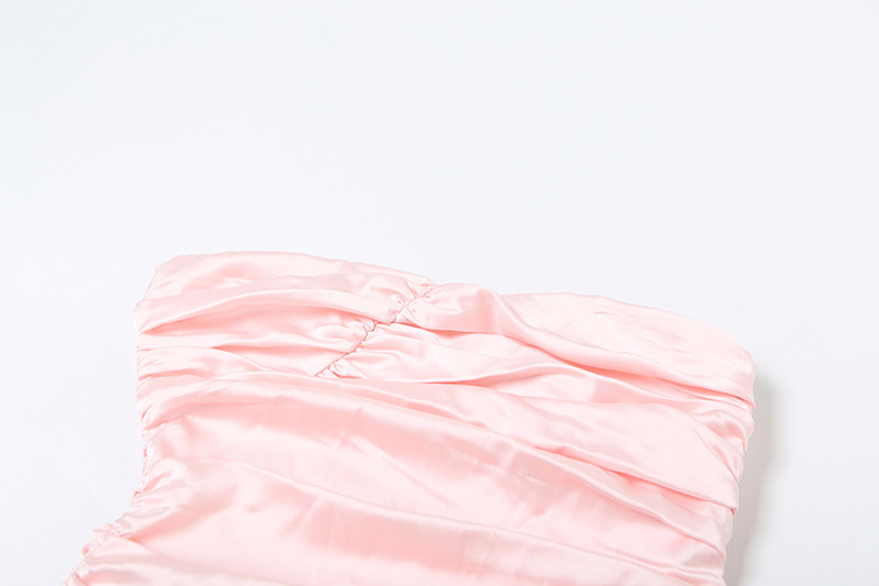 Women Clothing Summer Collection Graceful Fashionable Sexy Tube Top Backless Bud Dress