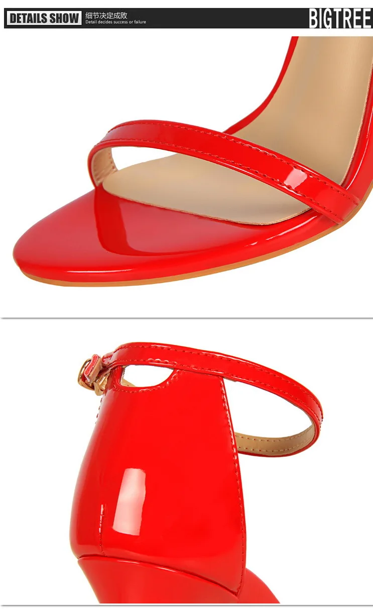 Shoes Super High Heels 11cm Women Shoes Patent Leather Woman Pumps Sexy Women Heels Stiletto Open Toe Ladies Shoes 2021