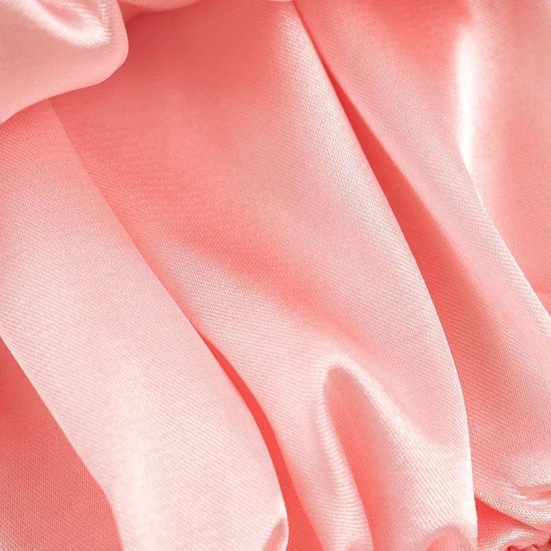 Folds Skirt Mini Skirt Women's Solid Elastic Waist Fashion Patchwork Ball Gown Summer New Mini Skirt Female