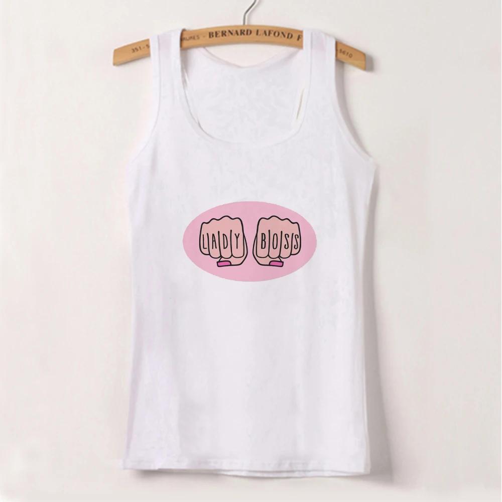 American basic round neck pullover letter print knit short sleeve T-shirt Spice Girls Summer Slim-fit crop top