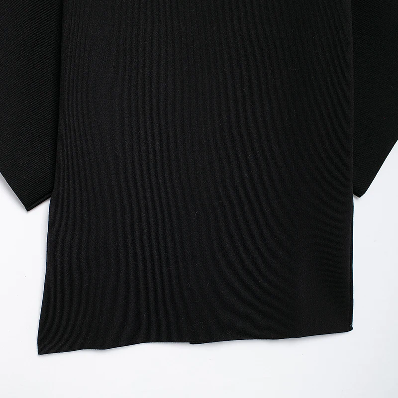 Fashion Knitted Vest Top for Women Short Sleeve V-neck Buttons Loose White Waistcoat Cardigan Female Autumn New in Outwears