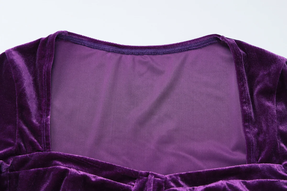 Autumn Scoop Neck 2 Piece-Set Maxi Skirt For Women Patchwork Long Sleeve Slim Luxury Party Looks Female Skinny Outfits New