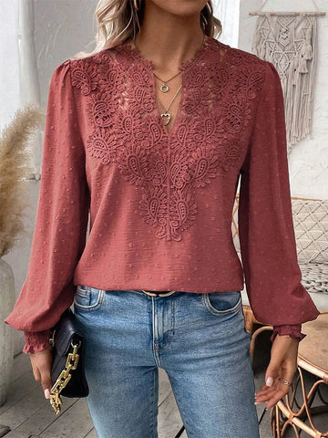 lady in blouse