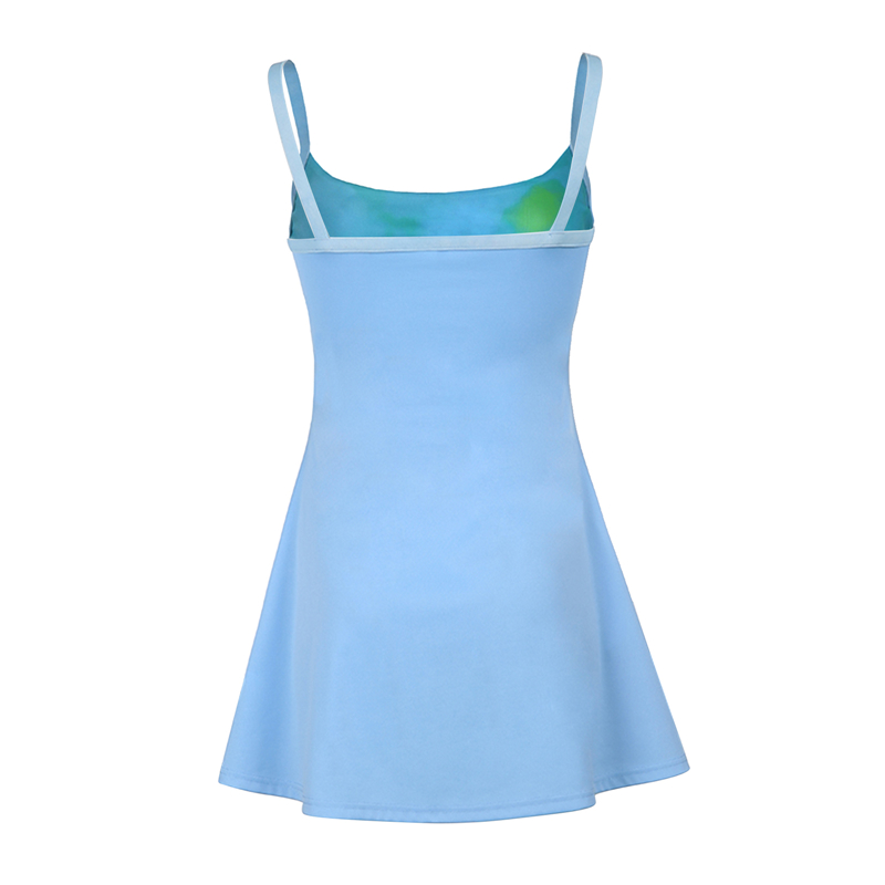 Women's Sexy Mini Dress Backless Halter Sleeveless Bodycon Dress Summer Club Party Holiday Beach Dresses Y2K Streetwear