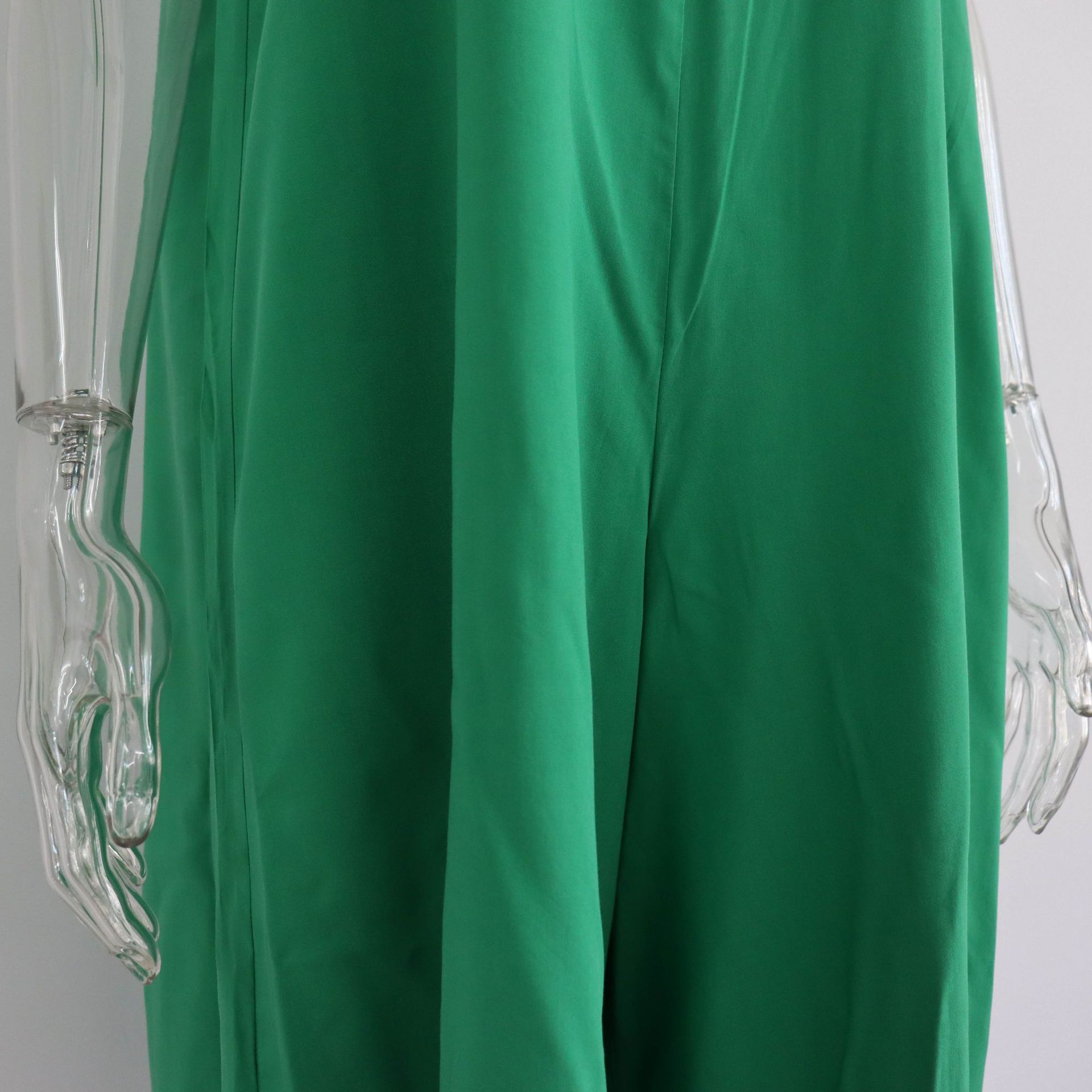 Summer Solid Color Overalls Casual Loose Fitting Wide Leg Trousers Sexy Sling Backless Sleeveless Jumpsuit