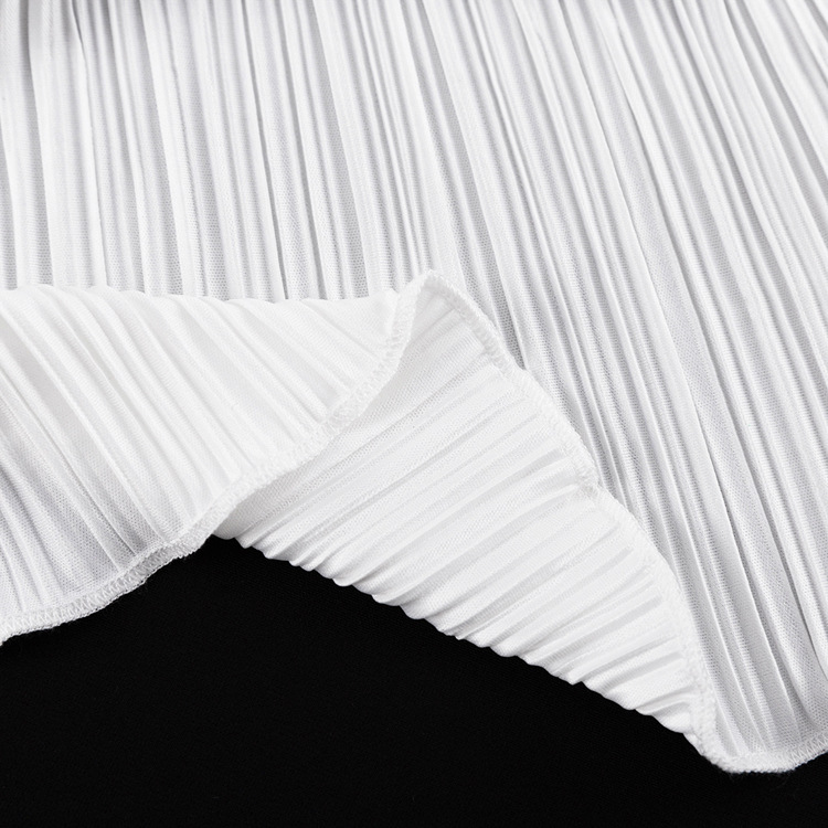 Halter Sexy Backless Sleeveless Vest White Pleated High Waist Wide Leg Pants Suit for Women textured