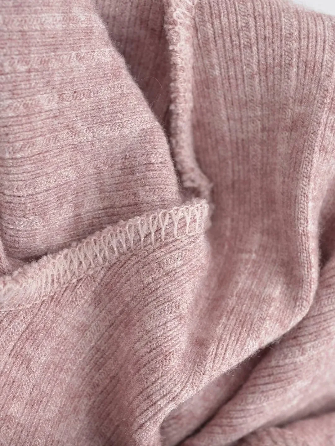 Knit Skinny Flared Trousers Split Out Trousers For Women Cross Low Waist White Casual Streetwear Flared Pants 2025 New