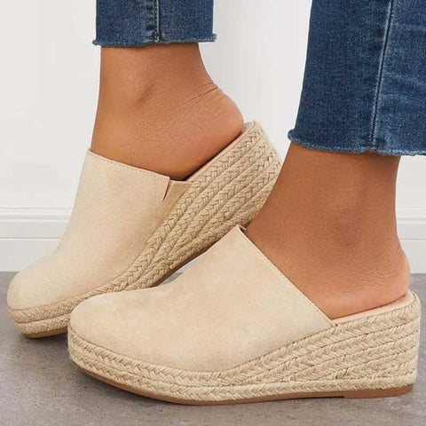 beige sandals