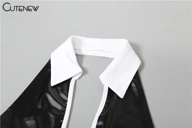 Silky Backless Jumpsuits Women Sexy Lace Up Contrast Color Lapel Low Neck Skinny Overalls Female Trend Street Party Wear