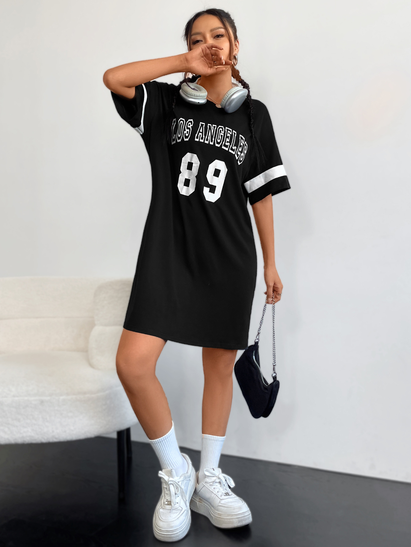 Women Clothing Simple Design Dress