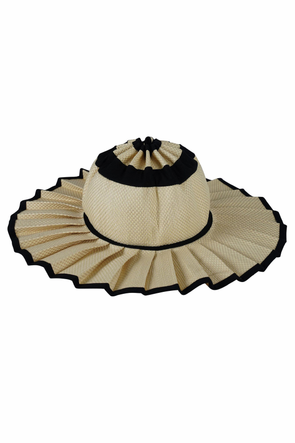 Stylish Foldable Sun-protective Woven Casual Straw Hat