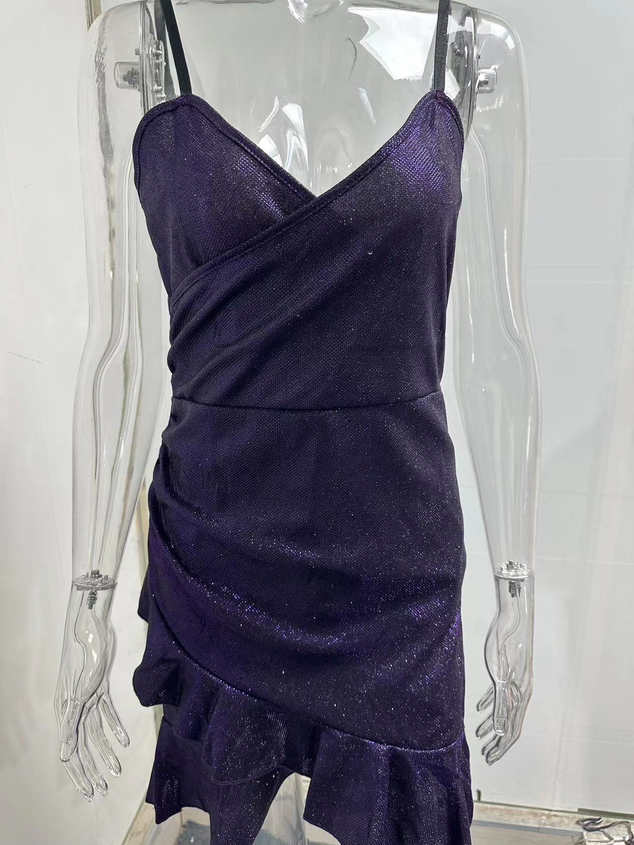 Spring Sexy Women Clothing Elegant Evening Dress High Waist Sleeveless Slim Fit Tube Top Short Dress