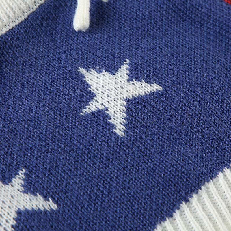 Street Sexy Low Waist Star Stripes Contrast Color Woolen Shorts Sexy Lace up Slim Fit All Match Retro Pants