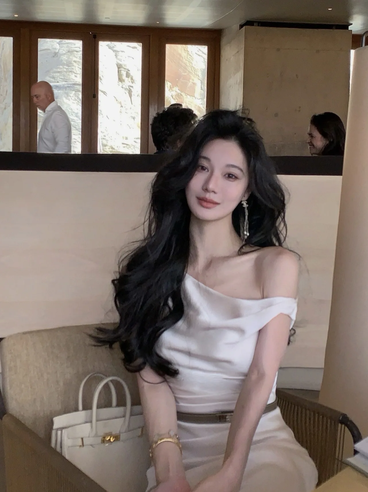 Elegant Bodycon Satin Long Dresses for Women Off Shoulder Solid French Mermaid Wedding Evening Party Dress Prom Robe Vestidos