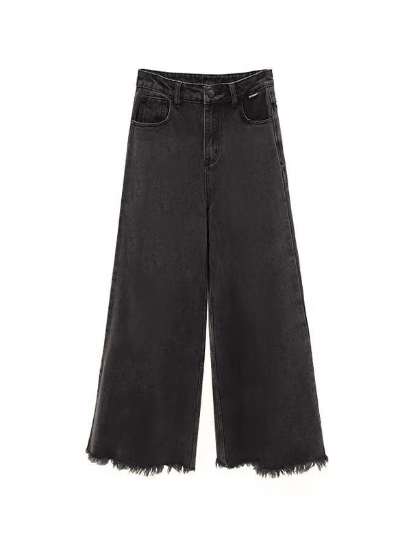 Washed Vintage Brown Loose Boyfriend Jeans