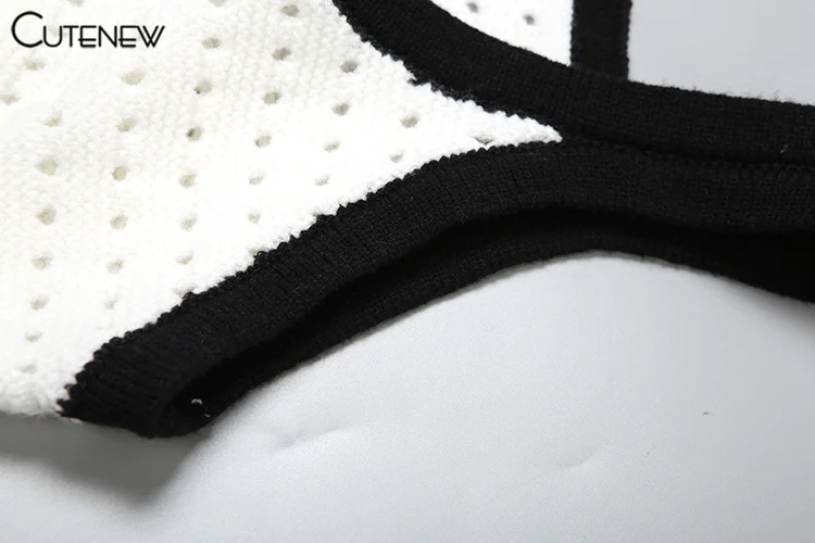 Casual Women Playsuits Basic Summer Panelled Sleeveless U-neck Stretch Holes Sheer Slim Rompers Female Concise One Piece