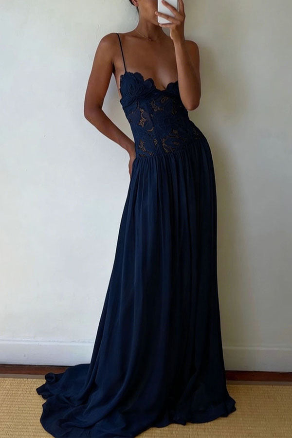 Amelie Lace Bustier Dress