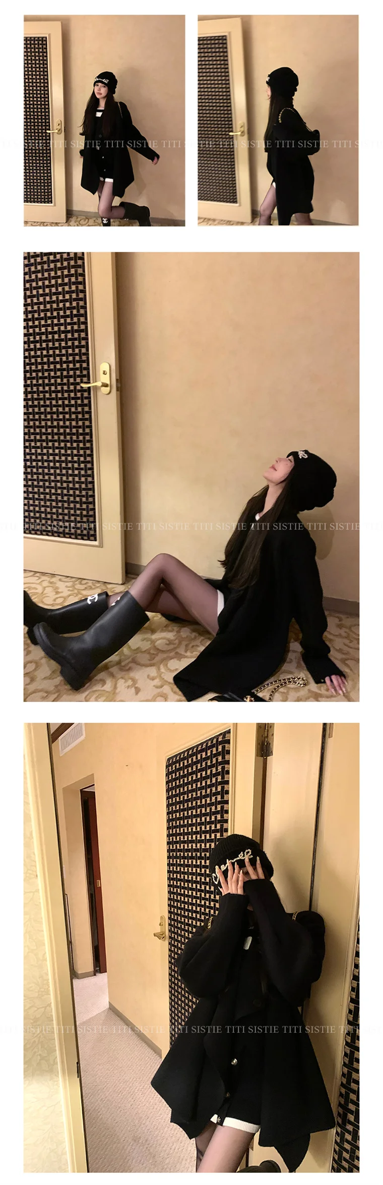 Elegant Slash Neck Knitted Dress Women Long Sleeve Bodycon Mini Dresses Korean Fashion Autumn Winter New Slim Casual Vestidos