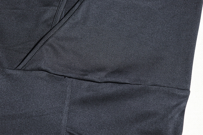 Solid Color Sexy Cutout Sexy Long Sleeve Skinny Hip Raise Fitness Jumpsuit Trendy Women