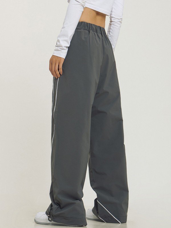 Vintage Piping Detail Baggy Sweatpants