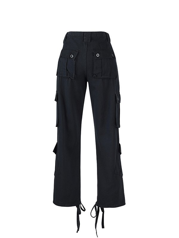 Straight Leg Vintage Y2K Cargo Jeans