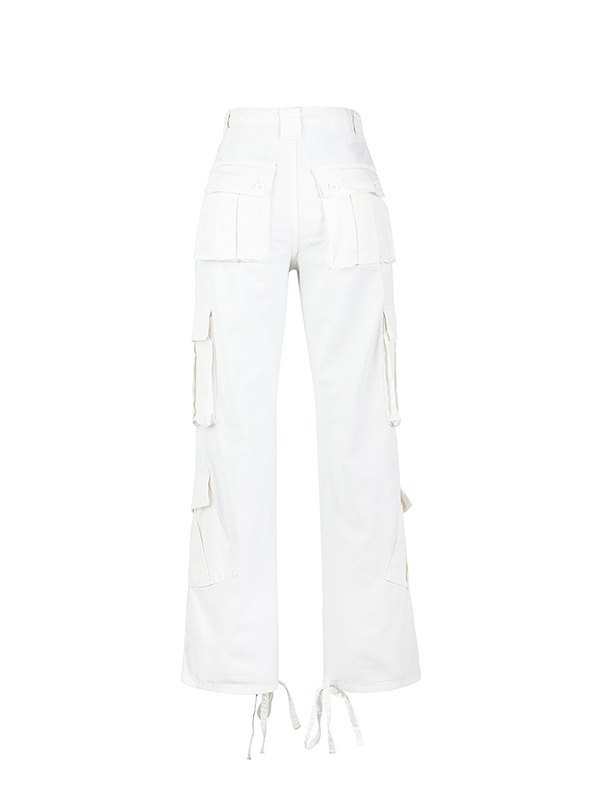 Straight Leg Vintage Y2K Cargo Jeans
