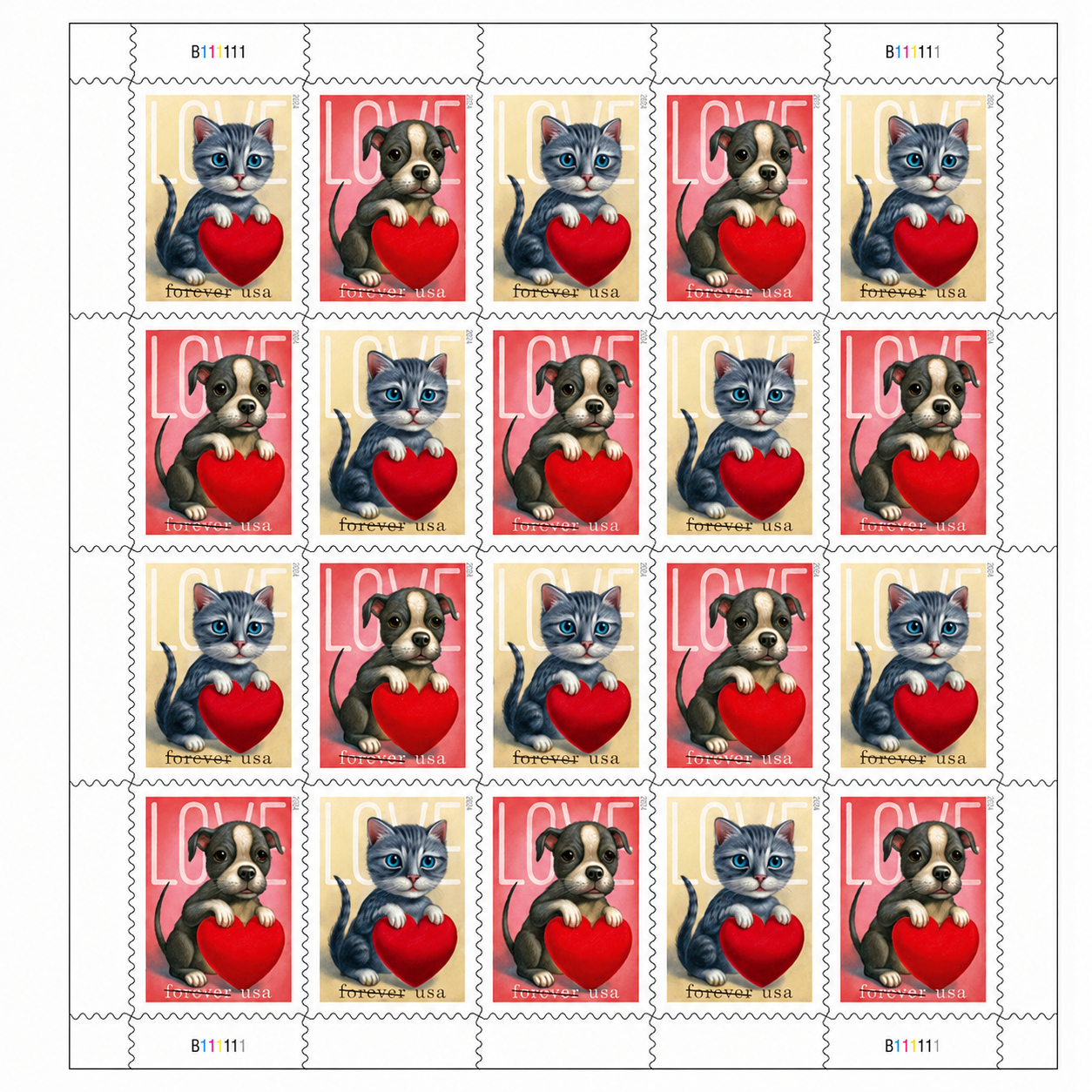 2023 "Love" Forever Stamps