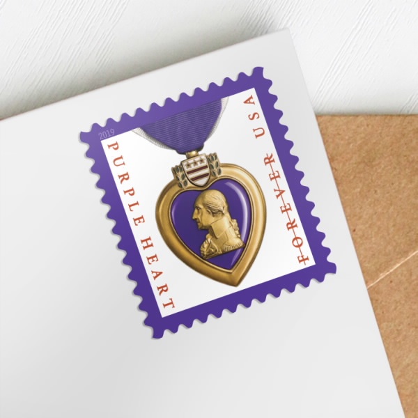 2019 Purple Heart Forever Stamps